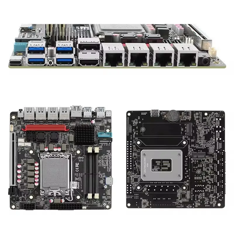 Motherboard vPro Q670 NAS Maks - Lga 1700 Ddr5 Itx Motherboard ulasan dan harga