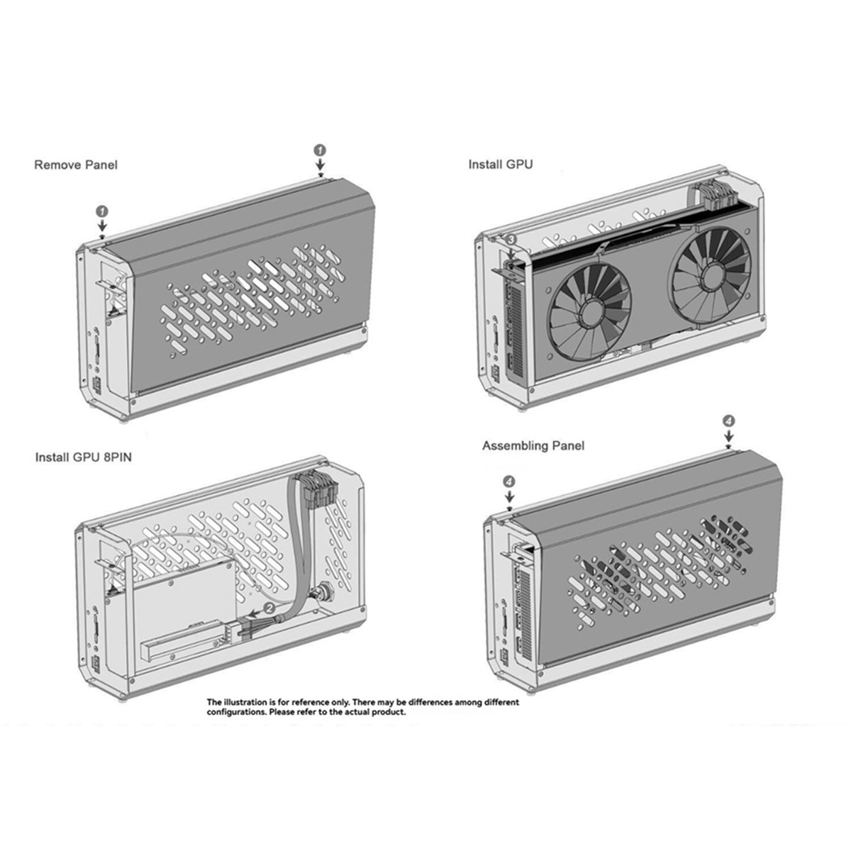 OCuP4GaN OCuLink GPU Dock Chip - External Gpu Dock Pcie 4.0 Oculink ulasan dan harga