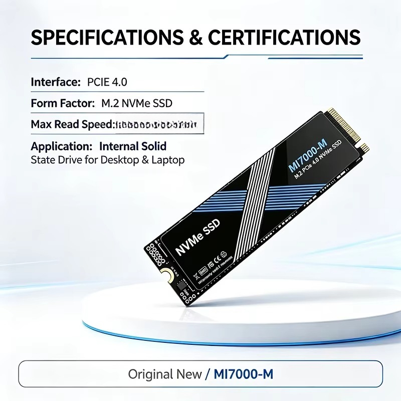 MI7000M M.2 NVMe PCIe 4.0 SSD  - M.2 Nvme 4Tb Pcie 4.0 Ssd ulasan dan harga