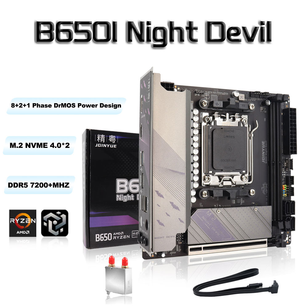 JGINYUE B650 ITX Motherboard D - B650 Itx Motherboard Wifi ulasan dan harga