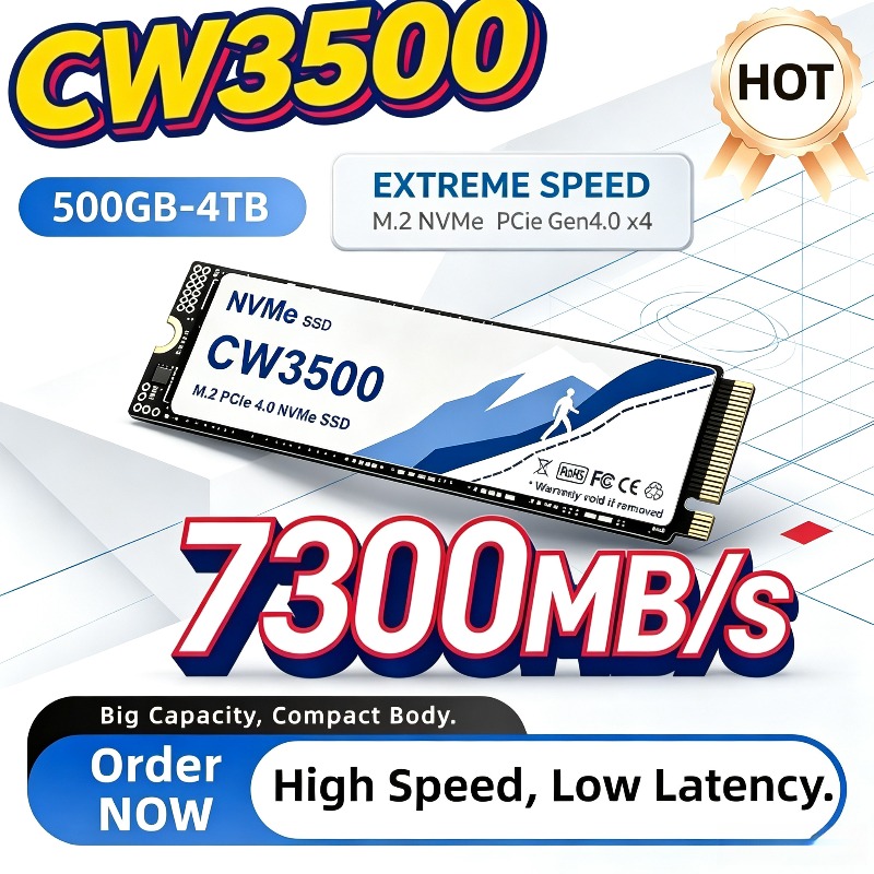 CW3500 M.2 NVMe PCIe 4.0 SSD,  - M.2 Nvme 4Tb Pcie 4.0 Ssd ulasan dan harga