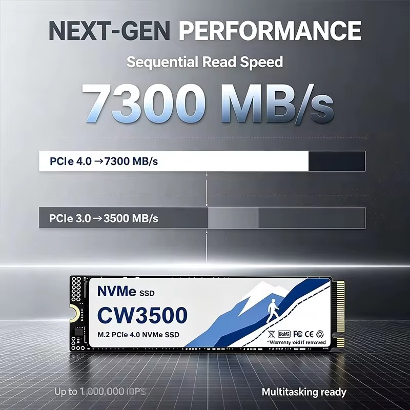 CW3500 M.2 NVMe PCIe 4.0 SSD,  - M.2 Nvme 4Tb Pcie 4.0 Ssd ulasan dan harga