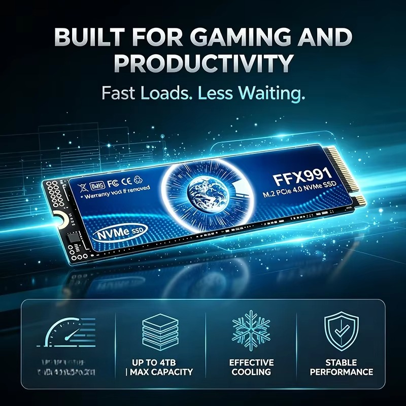 FFX991 M.2 NVMe PCIe 4.0 SSD I - M.2 Nvme 4Tb Pcie 4.0 Ssd ulasan dan harga