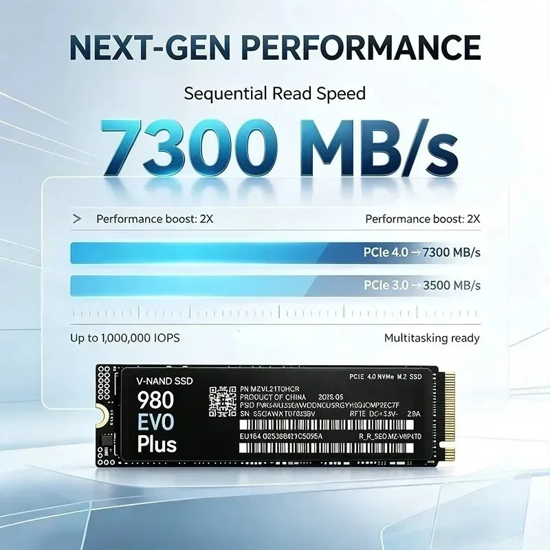 980 EVO Plus M.2 2280 NVMe PCI - M.2 Nvme 4Tb Pcie 4.0 Ssd ulasan dan harga