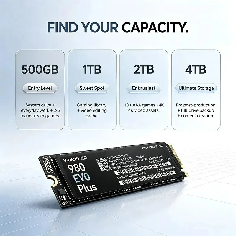980 EVO Plus M.2 2280 NVMe PCI - M.2 Nvme 4Tb Pcie 4.0 Ssd ulasan dan harga