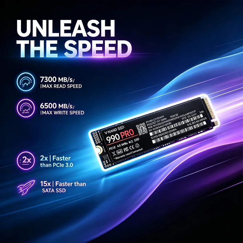 PCIe 4.0, Performa Unggul, 990 - M.2 Nvme 4Tb Pcie 4.0 Ssd ulasan dan harga