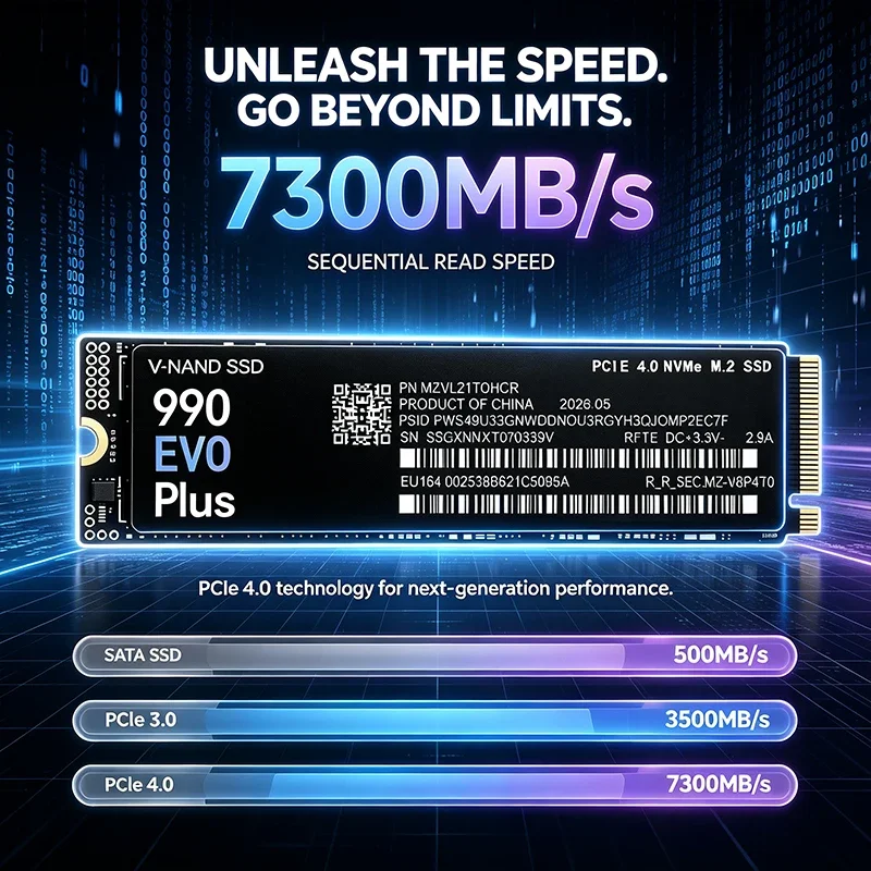 SSD M.2 NVMe 990 EVO Plus 500G - M.2 Nvme 4Tb Pcie 4.0 Ssd ulasan dan harga