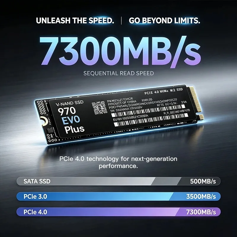 970 EVO Plus SSD Berkecepatan  - M.2 Nvme 4Tb Pcie 4.0 Ssd ulasan dan harga