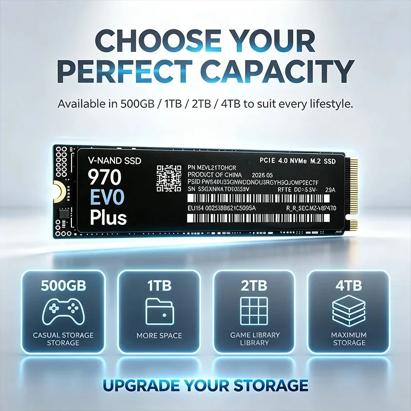 970 EVO Plus SSD Berkecepatan  - M.2 Nvme 4Tb Pcie 4.0 Ssd ulasan dan harga