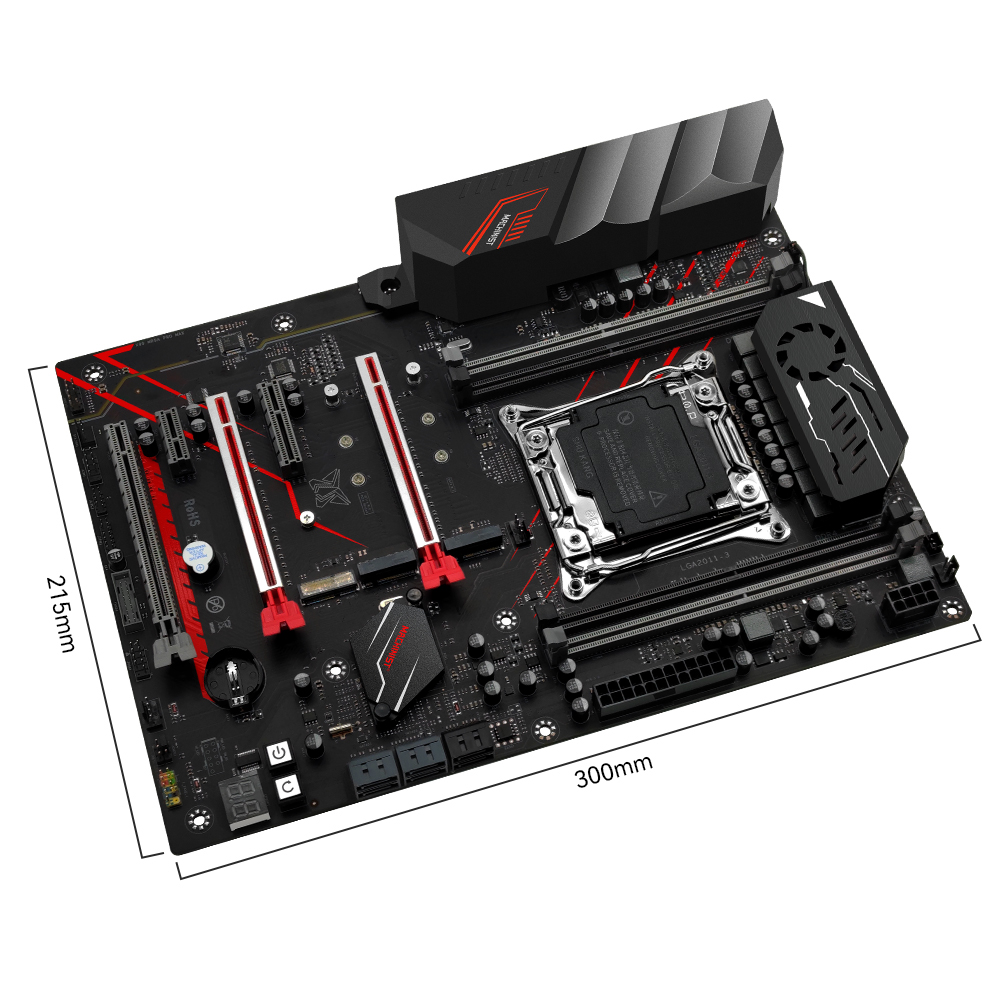 MACHINIST X99 MR9A PRO MAX Mot - X99 Dual Cpu Motherboard Combo ulasan dan harga