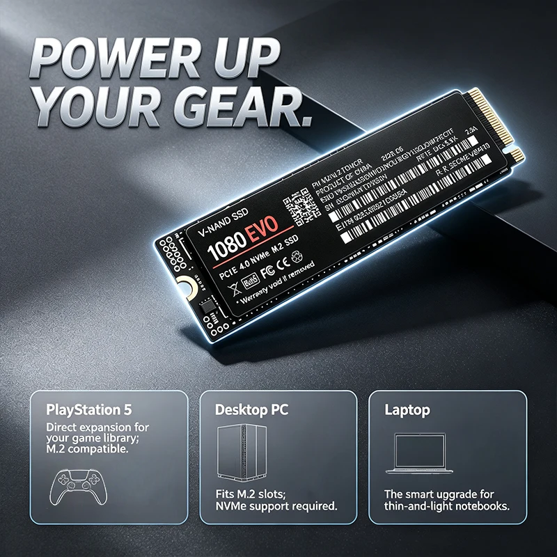 SSD M.2 NVMe PCIe 4.0 1080 EVO - M.2 Nvme 4Tb Pcie 4.0 Ssd ulasan dan harga
