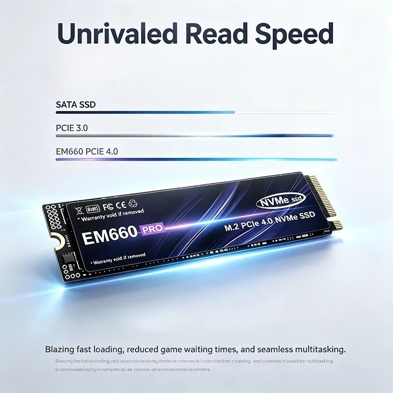 EM660 M.2 NVMe PCIe 4.0 SSD 50 - M.2 Nvme 4Tb Pcie 4.0 Ssd ulasan dan harga