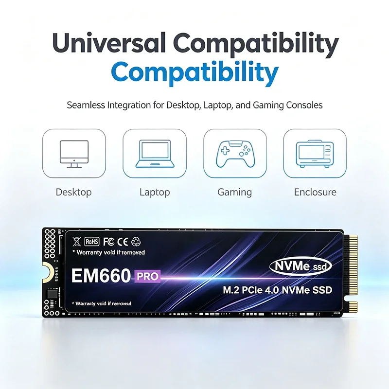EM660 M.2 NVMe PCIe 4.0 SSD 50 - M.2 Nvme 4Tb Pcie 4.0 Ssd ulasan dan harga